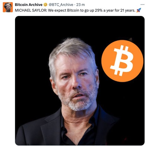 Bitcoin according to Michael Saylor